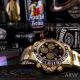 Perfect Replica Rolex Daytona Multicolor Diamond Bezel All Gold Oyster Band 43mm Watch (7)_th.jpg